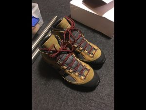 年始に購入した登山靴が未だに使用できずにいます…。