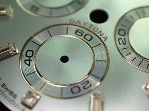 バケットダイヤのアイスブルーダイヤル