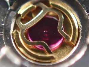 ホゾのオイルも切れています。摩耗が進む原因となります。